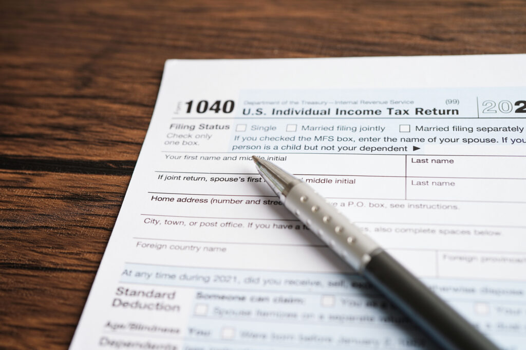 IRS Tax Form